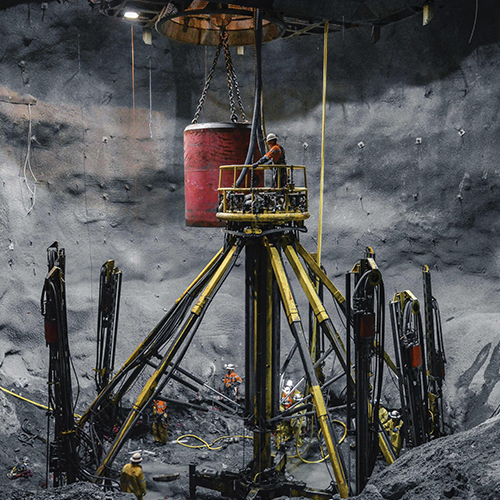 L'installation Du Plus Grand Treuil A Friction Du Monde - 6,75 M&egrave;tres De Diam&egrave;tre &Agrave; Oyu Tolgoi